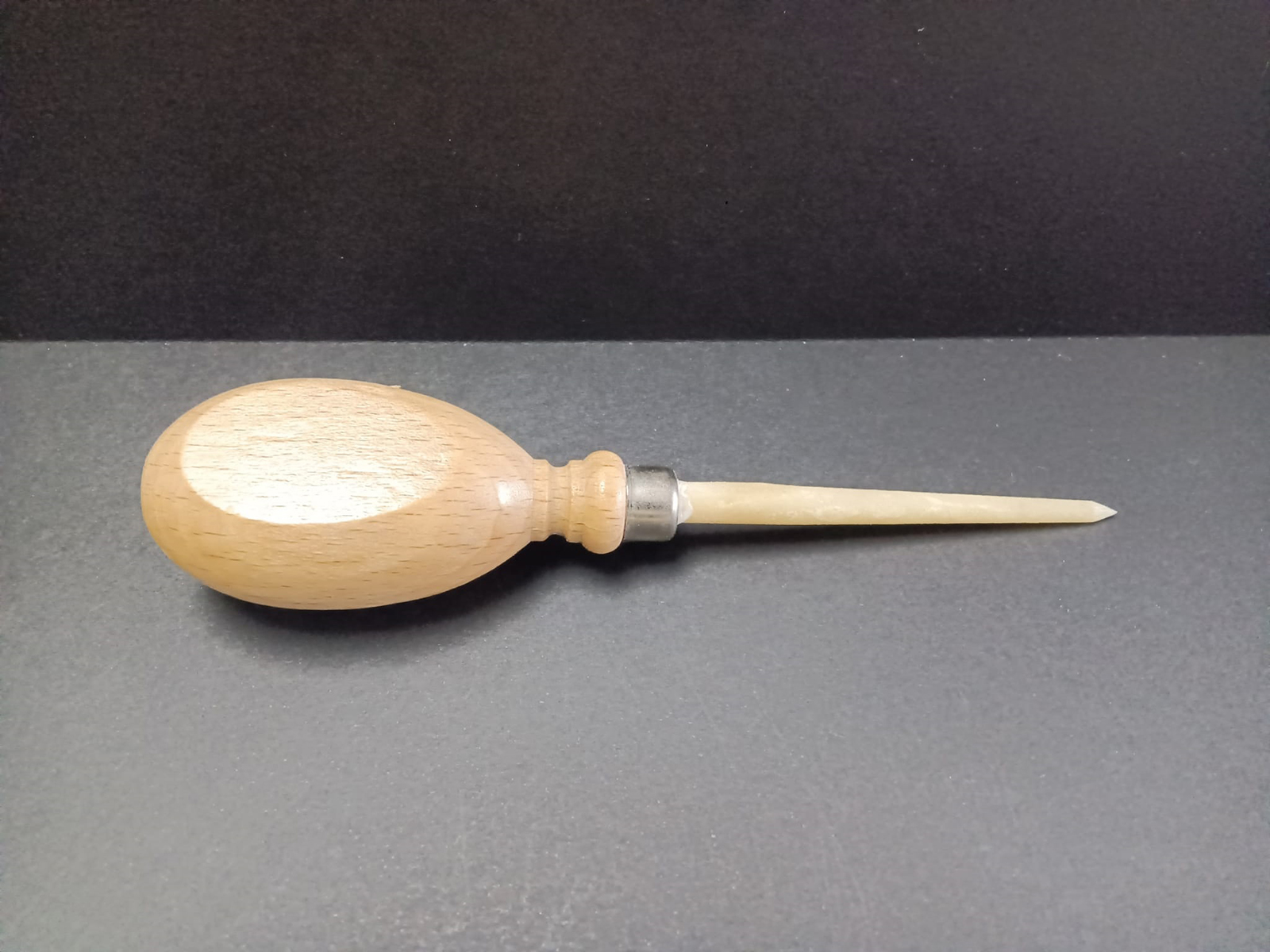 Cala de Hueso de Vaca con mango de Madera para la cata de jamones 8/360-2 | Segell Expres